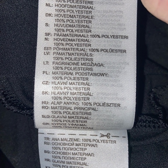 Women’s Adidas Black with white adidas letters muscle tee size XS - Picture 6 of 10